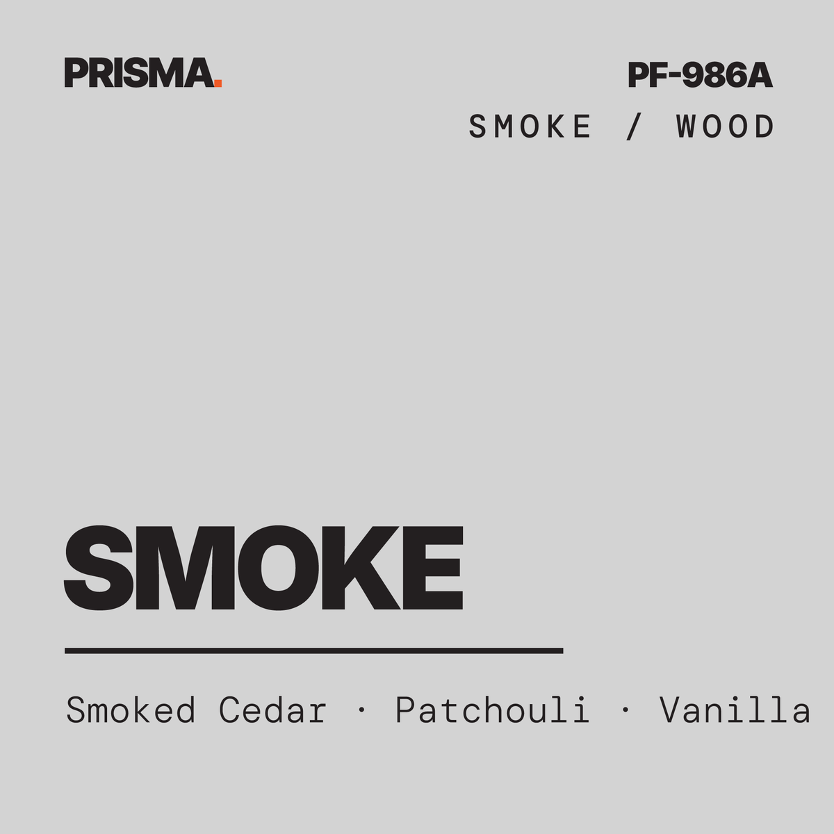 Smoke Premium Fragrance Oil